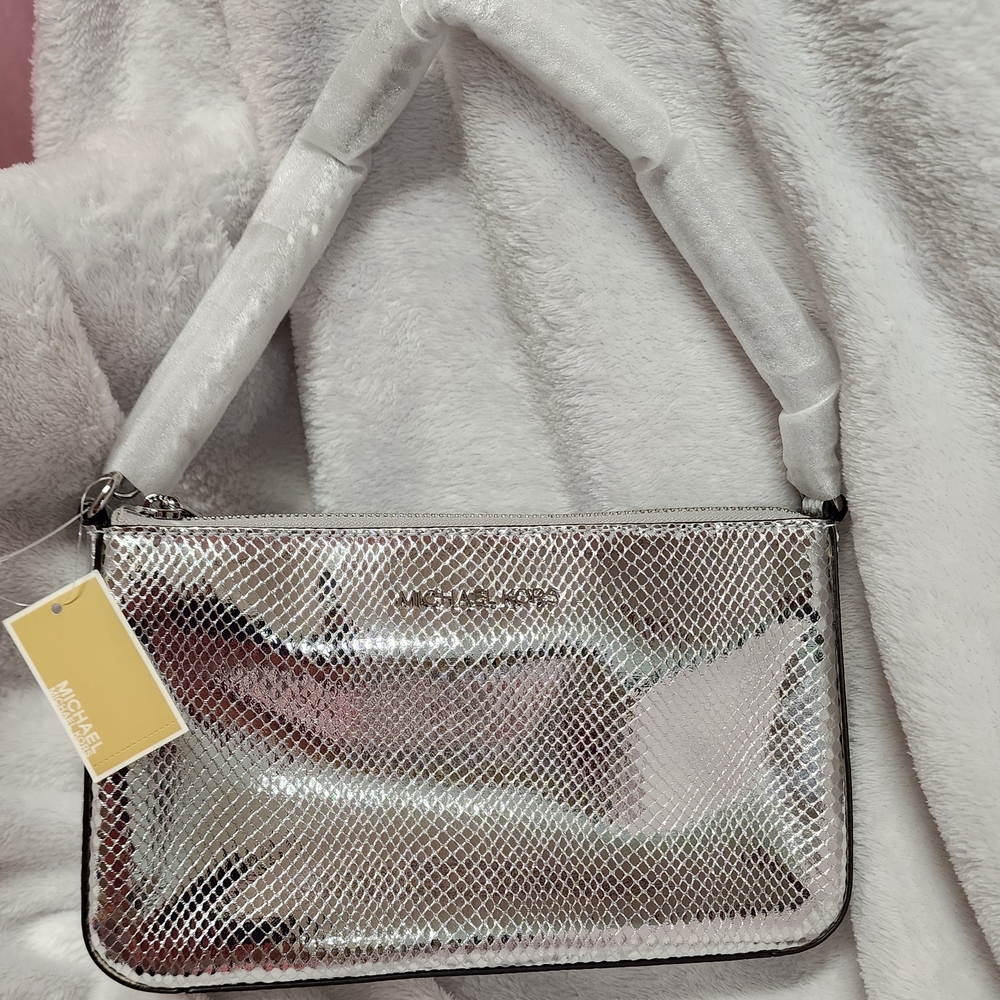 Michael Kors Silver Women's Bag